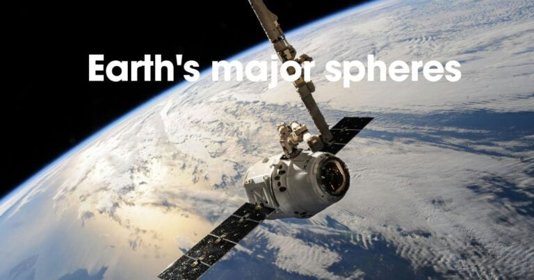 पृथ्वी के प्रमुख परिमंडल