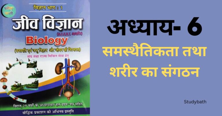 समस्थैतिकता तथा शरीर का संगठन