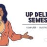 UP DELED 1st Semester Computer Question Paper 2025